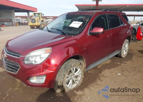 2017 Chevrolet Equinox Lt из США, поврежденный, VIN 2GNALCEK4H1551644